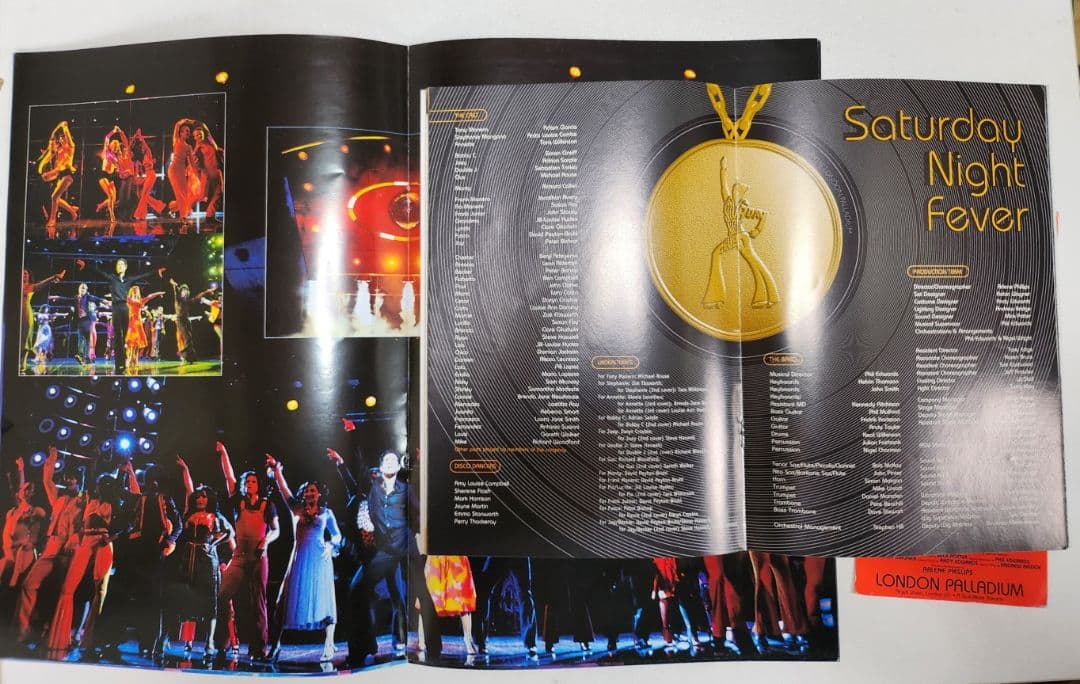 希少】SATURDAY NIGHT FEVER◇パンフレットセット◇1998年