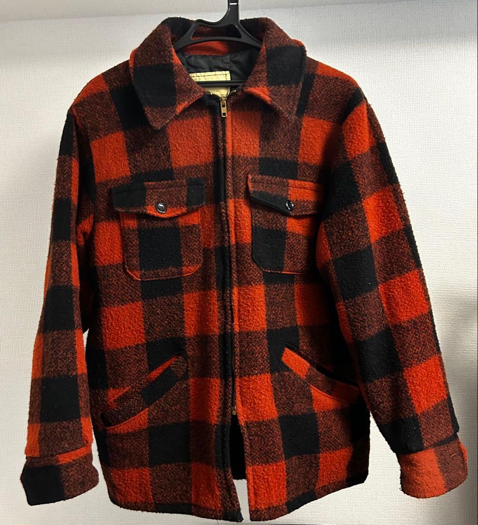 Melton(メルトン) バッファローチェック ウールジャケット 70's