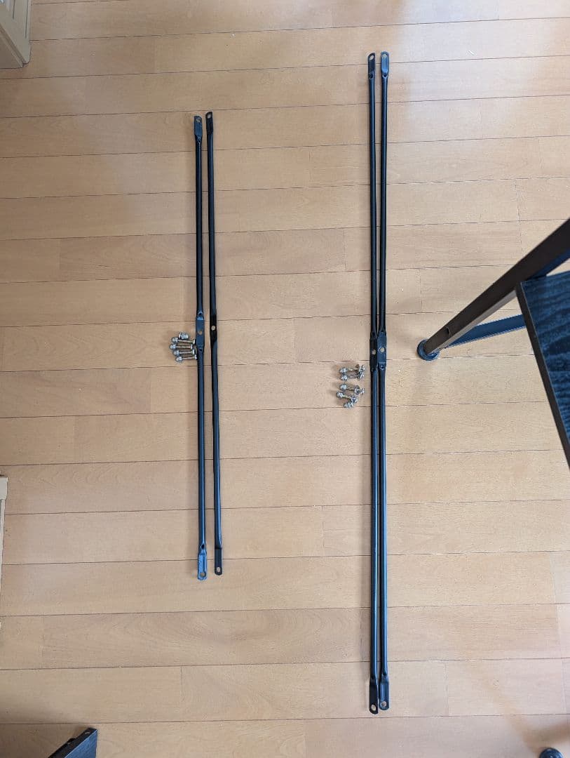 ブラック木製パソコンデスク