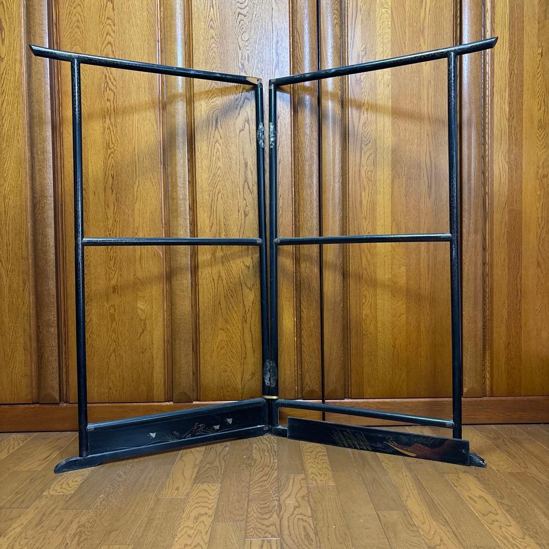 衣桁着物掛け昭和レトロ折りたたみアンティーク衣紋掛け和家具木製