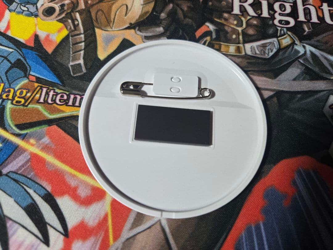 アイカツ！アニON マグネット付きバッジ2 白銀リリィ