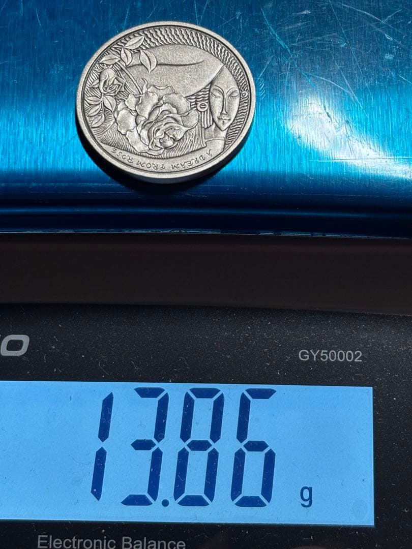 希少！レア】国際コインデザインコンペティション2007「愛の物語」純