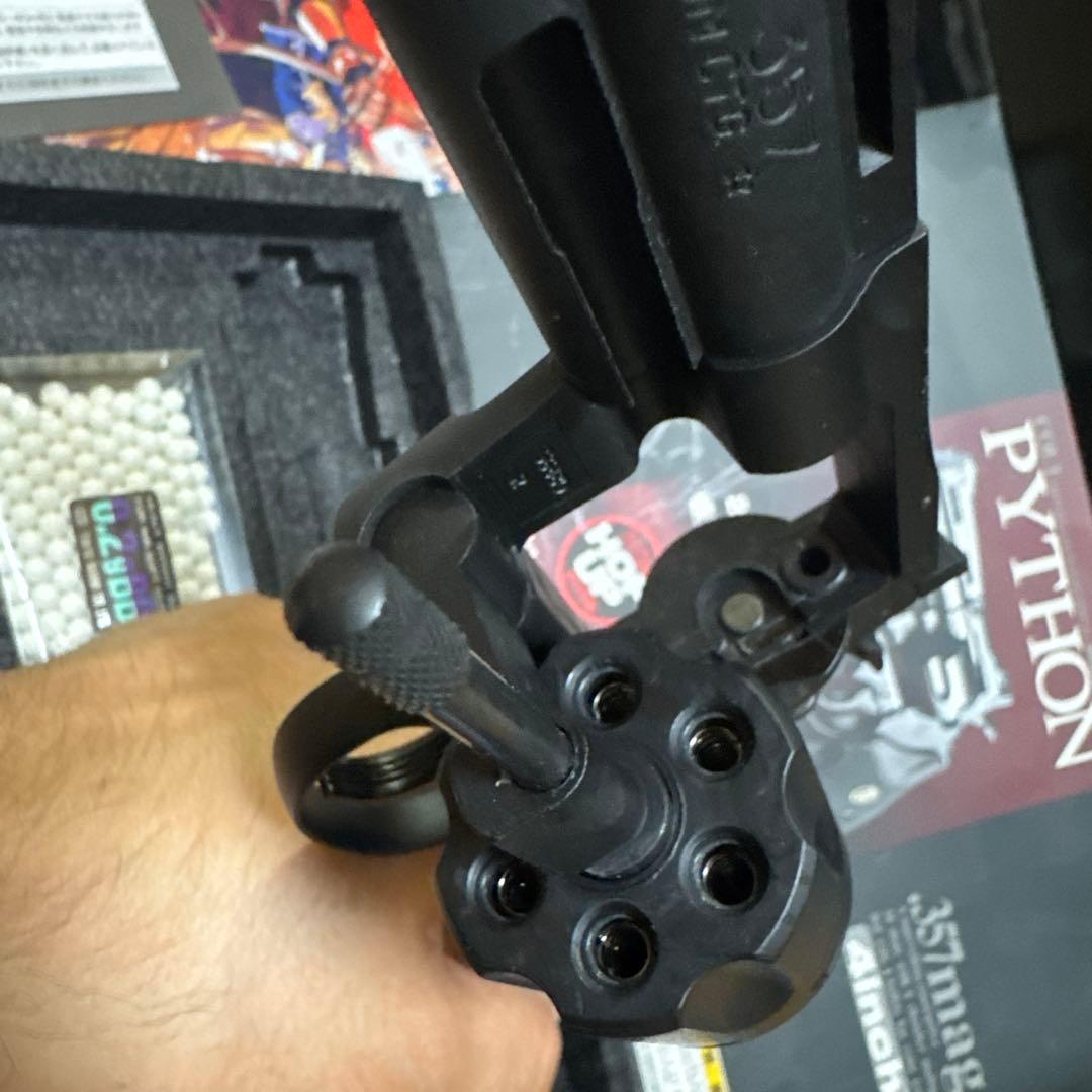 COLT PYTHON 357mag ガスガン 4インチ
