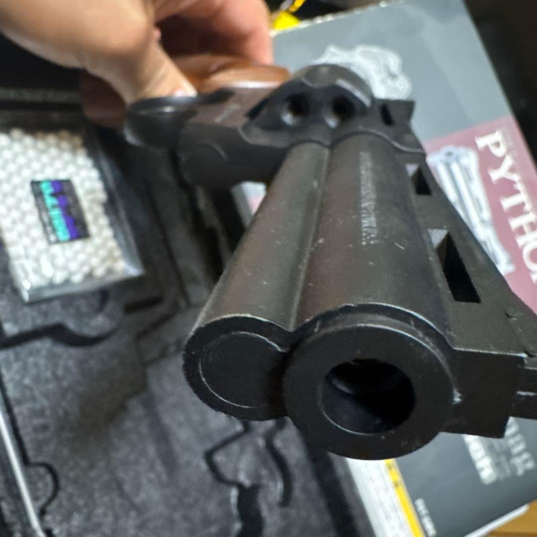 COLT PYTHON 357mag ガスガン 4インチ