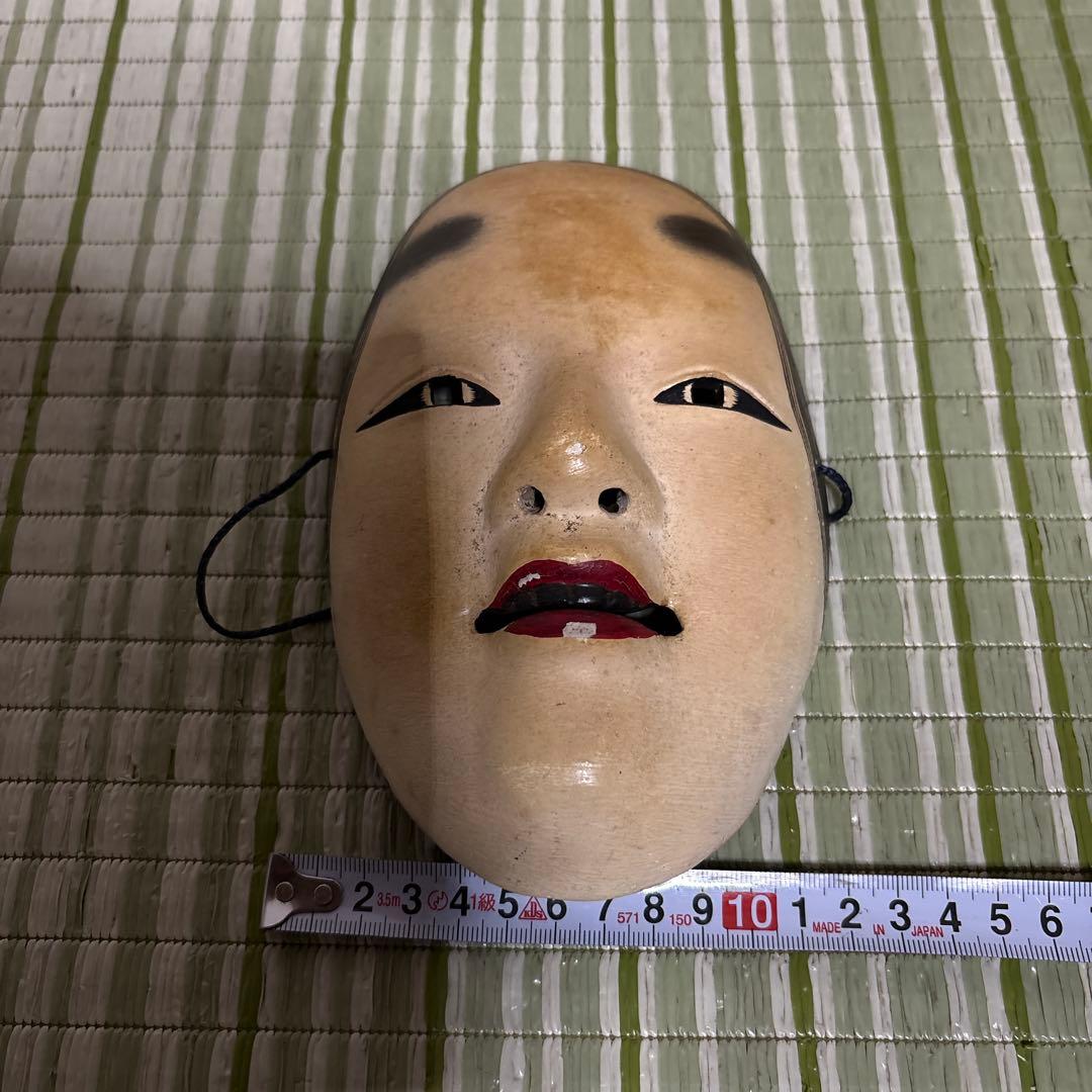 般若お面 般若 はんにゃ お面 木彫り 能面 魔除け 壁掛け 厄除け オブジェ