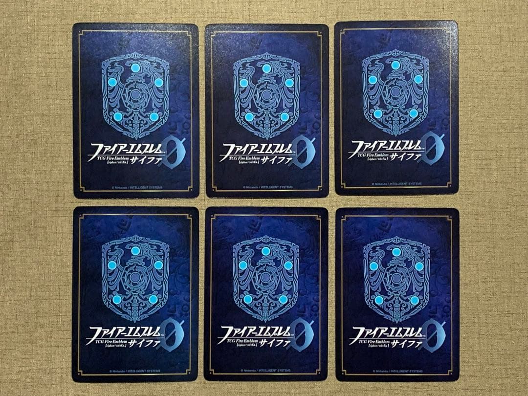 ファイアーエムブレム サイファ 第6弾 SR＋ 6枚セット