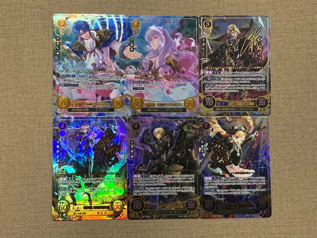 ファイアーエムブレム サイファ 第6弾 SR＋ 6枚セット