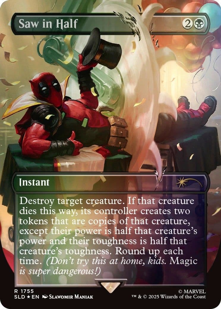 MTG Secret Lair x Marvel’s Deadpool 英語版F