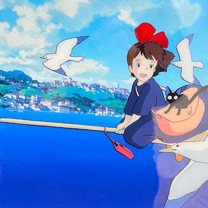 【ジブリパーク限定】超激レア! 複製セル画「魔女の宅急便」