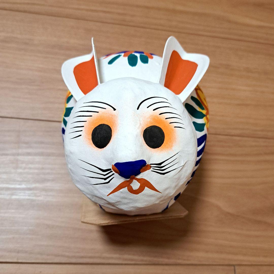 張り子 張子 三春うさぎ 兎 伝統工芸 紙人形 土人形 郷土玩具 福島