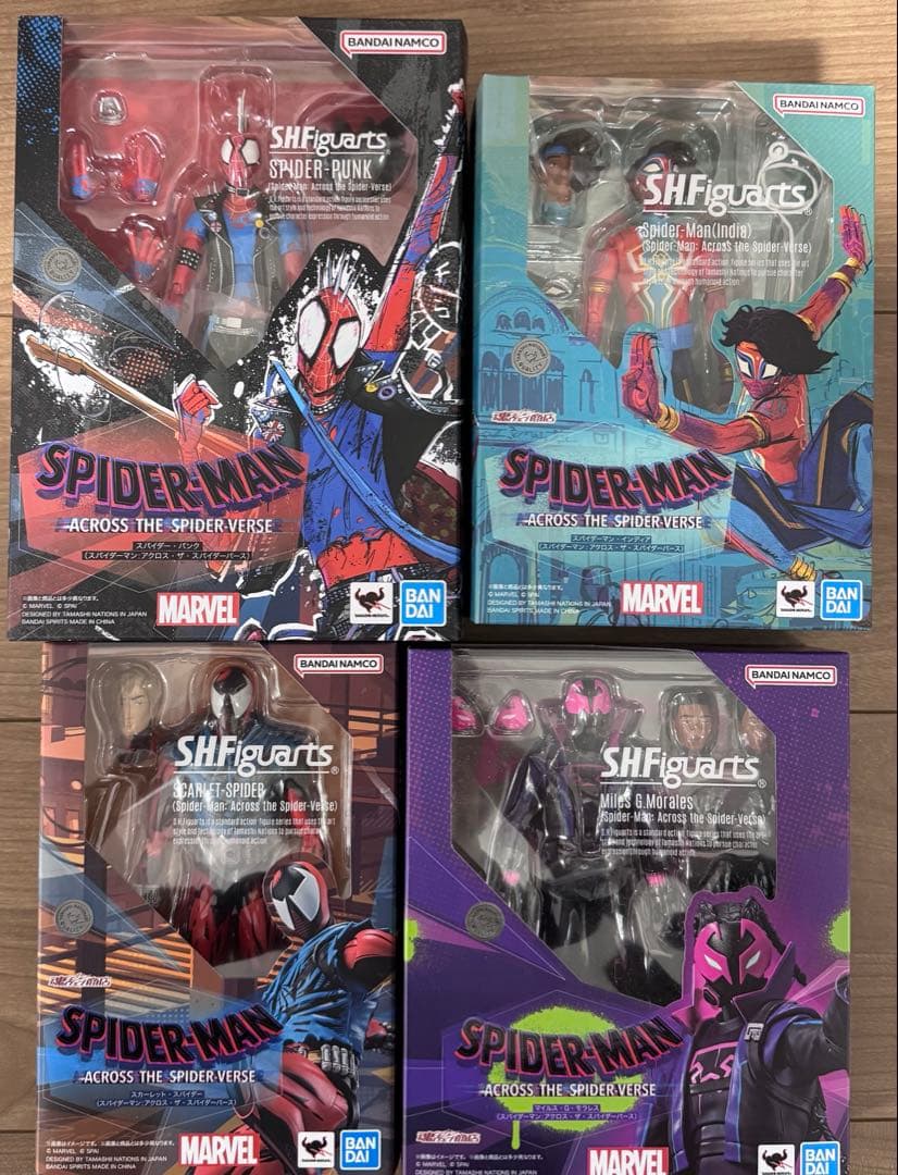 フィギュアーツ アクロス・ザ・スパイダーバースまとめ売り全12種