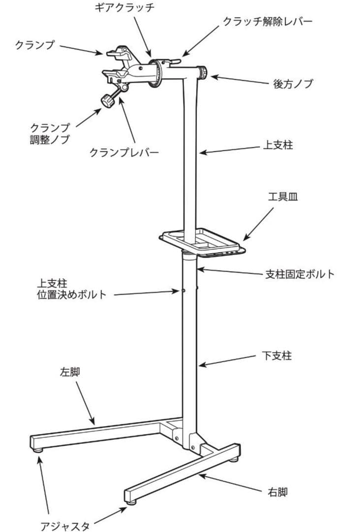 ミノウラ　バイクワークスタンド　自転車 メンテナンススタンド W-3100