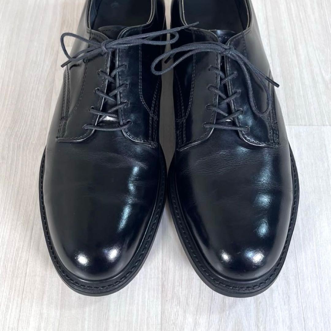 【美品】民間/ミリタリー　サービスシューズ　革靴　スチールトゥ　PT83　80s