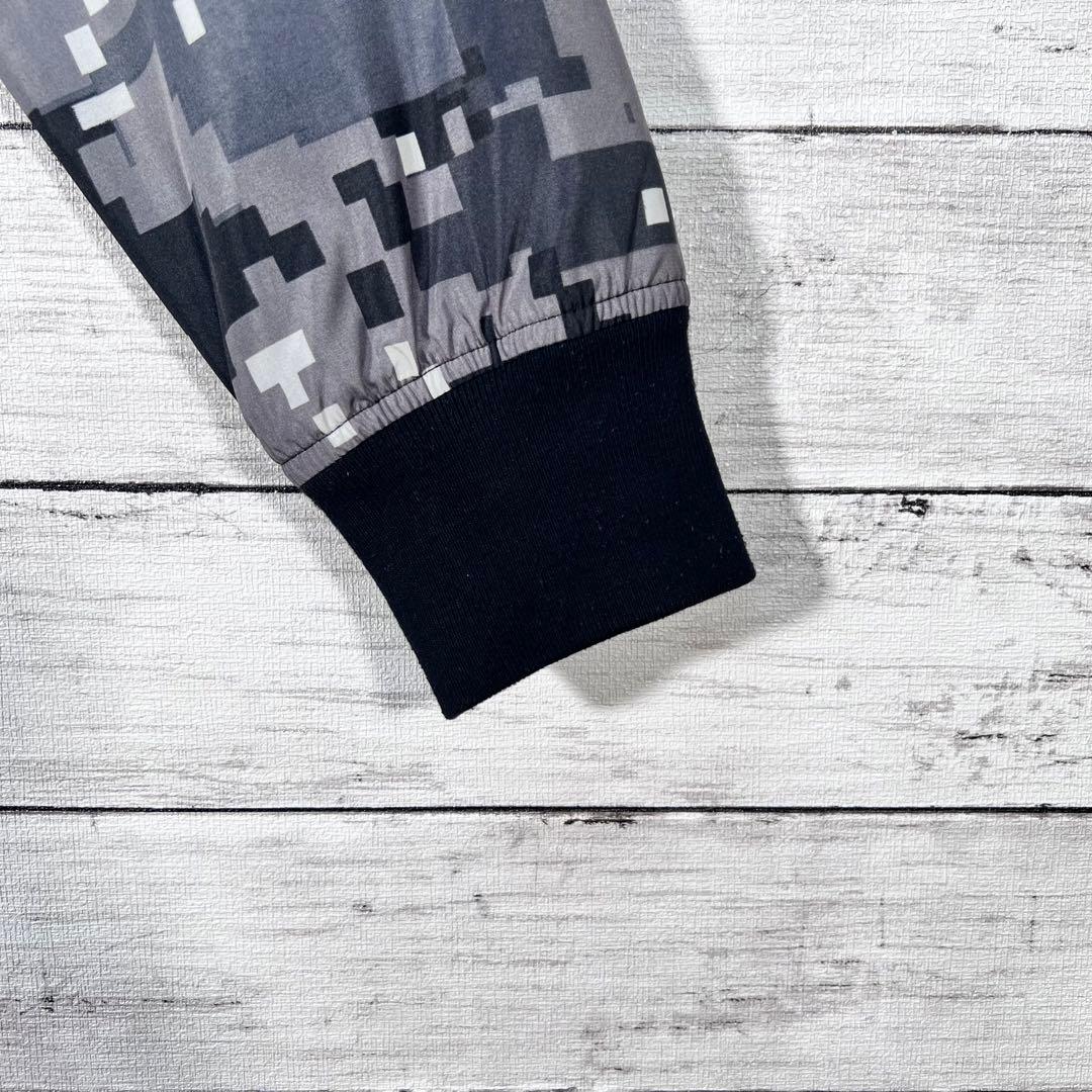 『F.C.Real Bristol』　ブルゾン　リバーシブル　デジカモ柄　黒　M