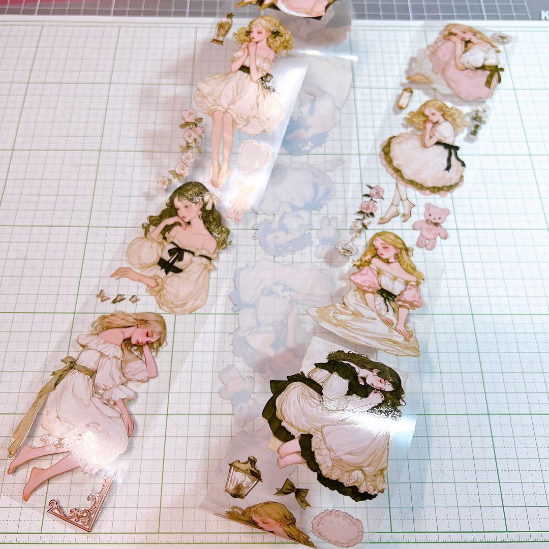 M049】 海外マステ(PETテープ) 1ループ約100cm - メルカリ