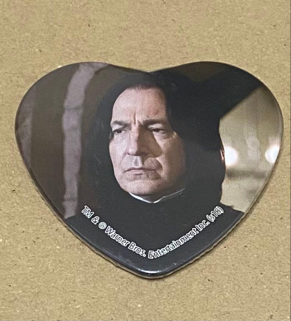 ハリーポッター セブルス・スネイプ ハート缶バッジ 44個 ハリー