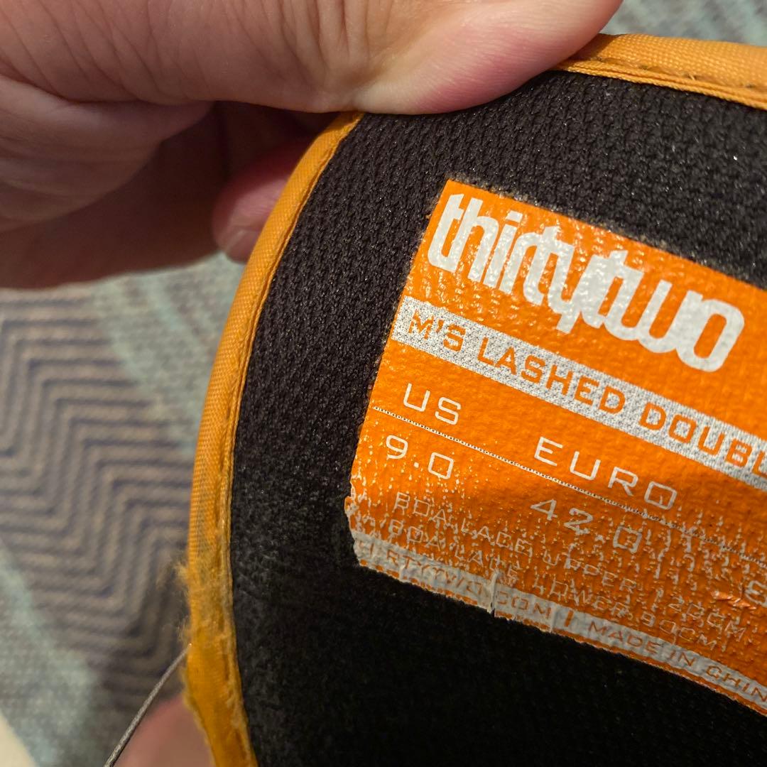 ThirtyTwo LASHEDDOUBLEBOA 27cmラッシュダブルボア