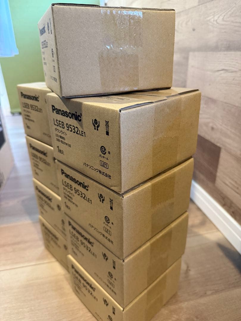 Panasonic LSEB 9532LE1 ダウンライト 1個入　9セット