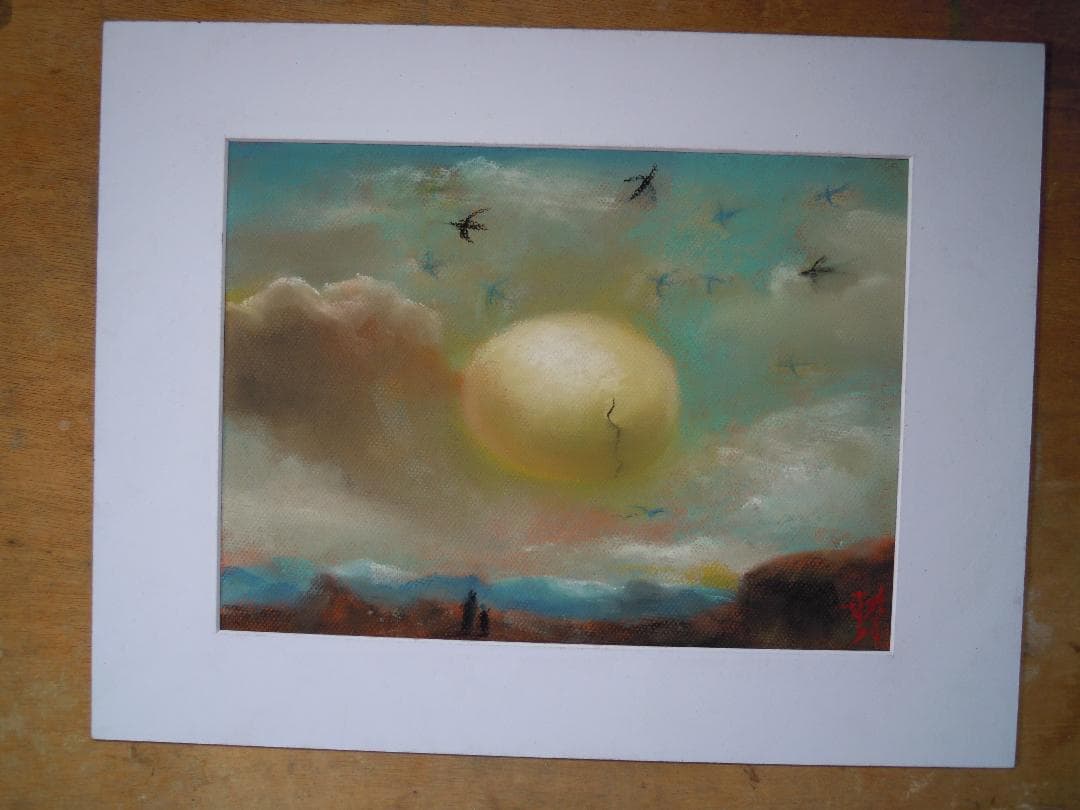 巨きな卵 □巨大卵 本日の七期生卵の中に超巨大卵がありました！ なんと102g