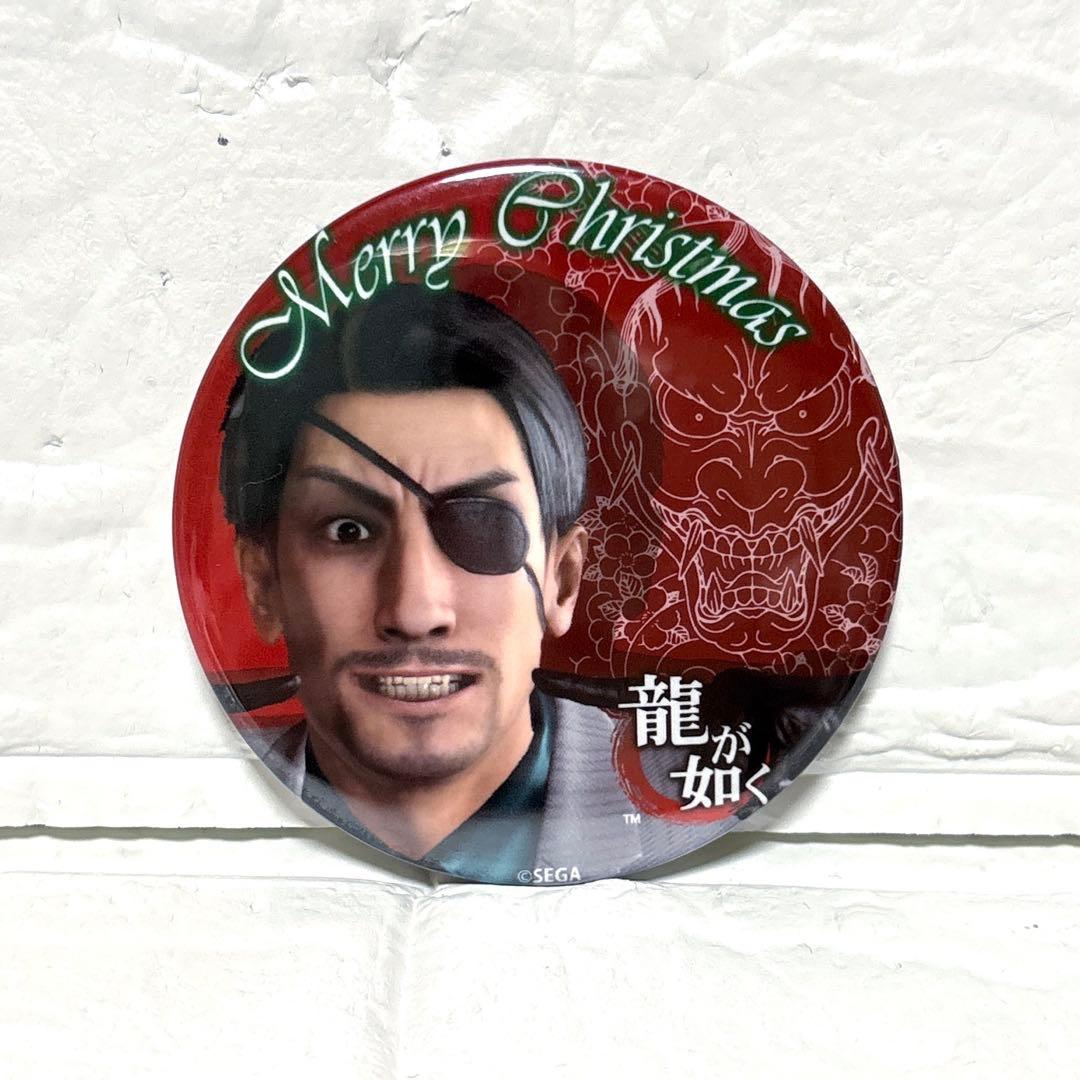 プリロール 龍が如く 真島吾朗 クリスマスケーキ 特典 オリジナル缶バッジ