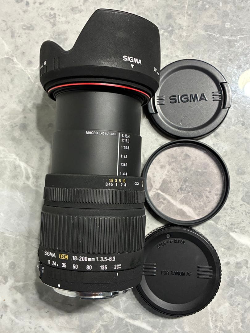 ⭐️美品⭐️シグマ SIGMA 18-200mm F3.5-6.3 DC キャノン用