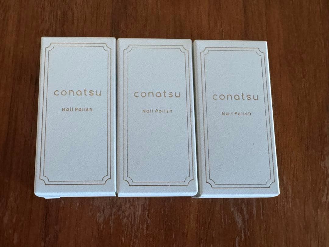 conatsu ネイル 新色3本セット 08 、09 、10 conatsu ネイル 新色3本セット 08 、09 、10 conatsu ネイル 新色3本