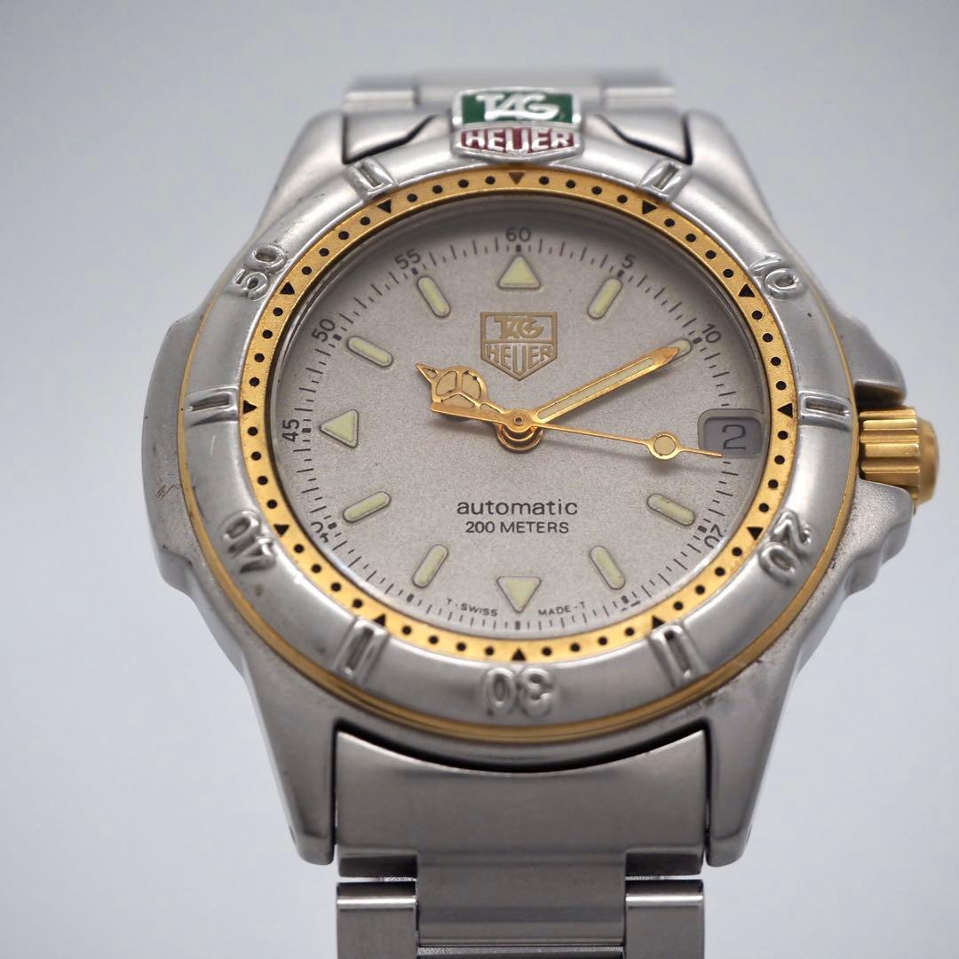 専用311 稼働【美品】TAGHEUER 時計　メンズ　4000 自動巻き　AT