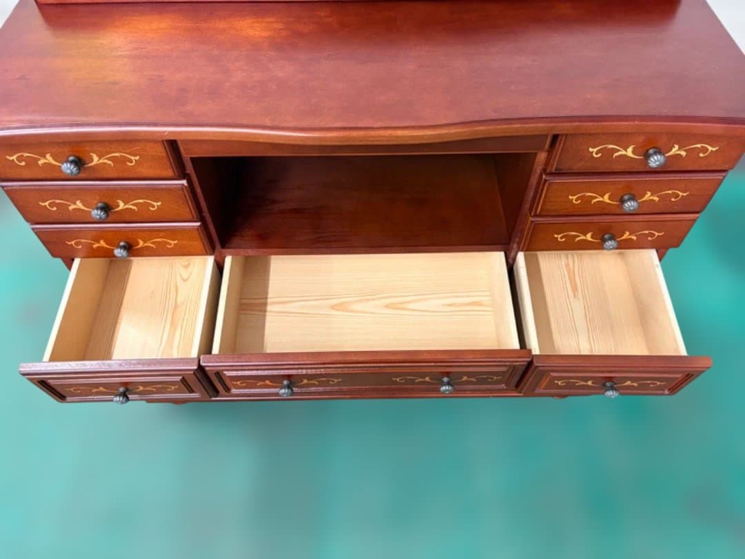 ま*ん様 イタリア調 サイドボード 象嵌細工 チェスト キャビネット