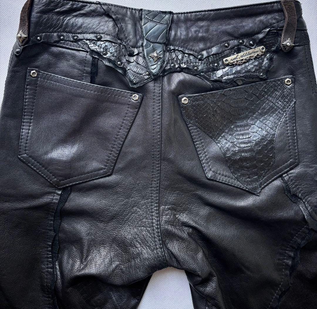 14th addiction Desert Neo Long レザーパンツ - メルカリ