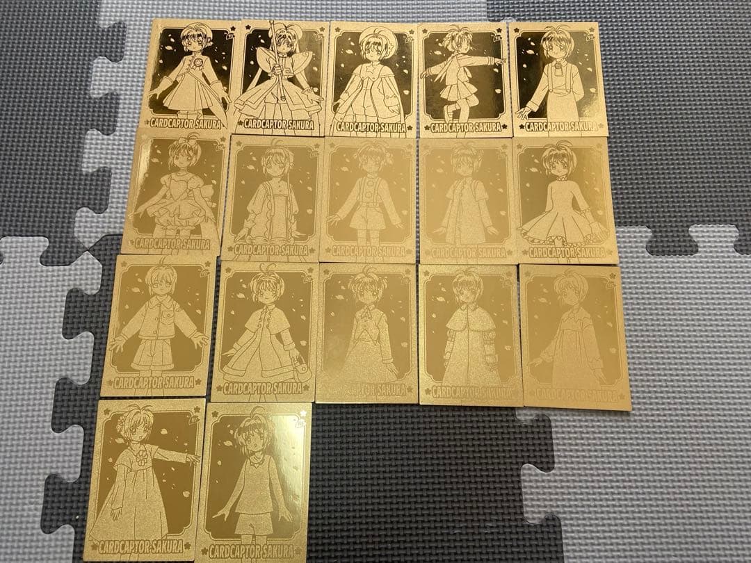 カードキャプター さくら さくらカード編 エッチングカード 17枚 バラ
