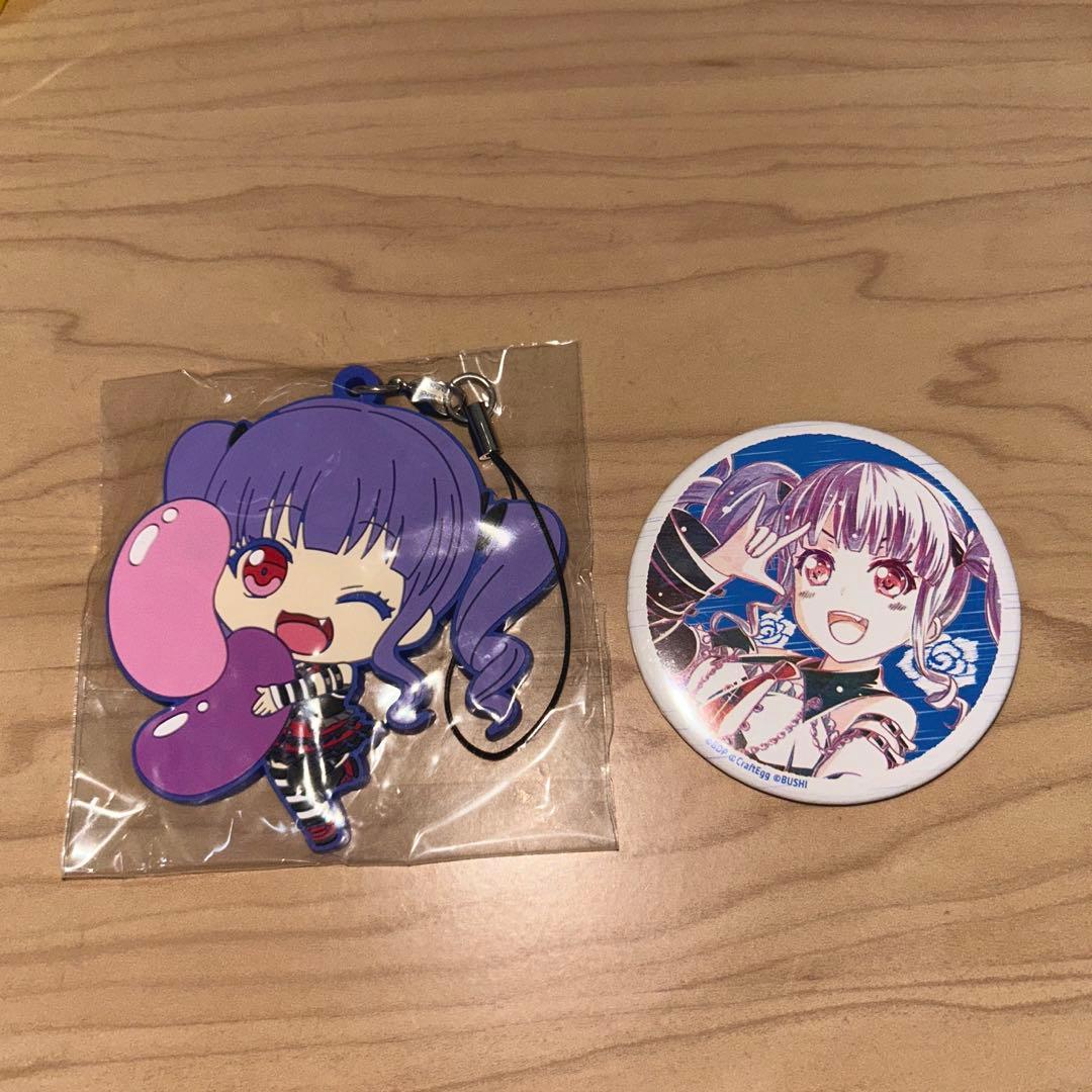 バンドリ ラバーストラップと缶バッジセット売り 宇田川あこ - メルカリ