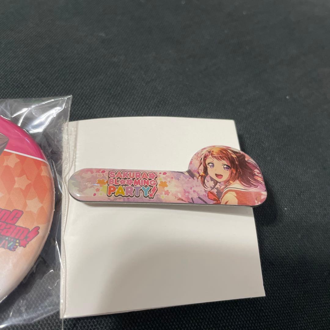 バンドリ ポピパ 戸山香澄 FILM LIVE 缶バッジ イベントロゴピンズ