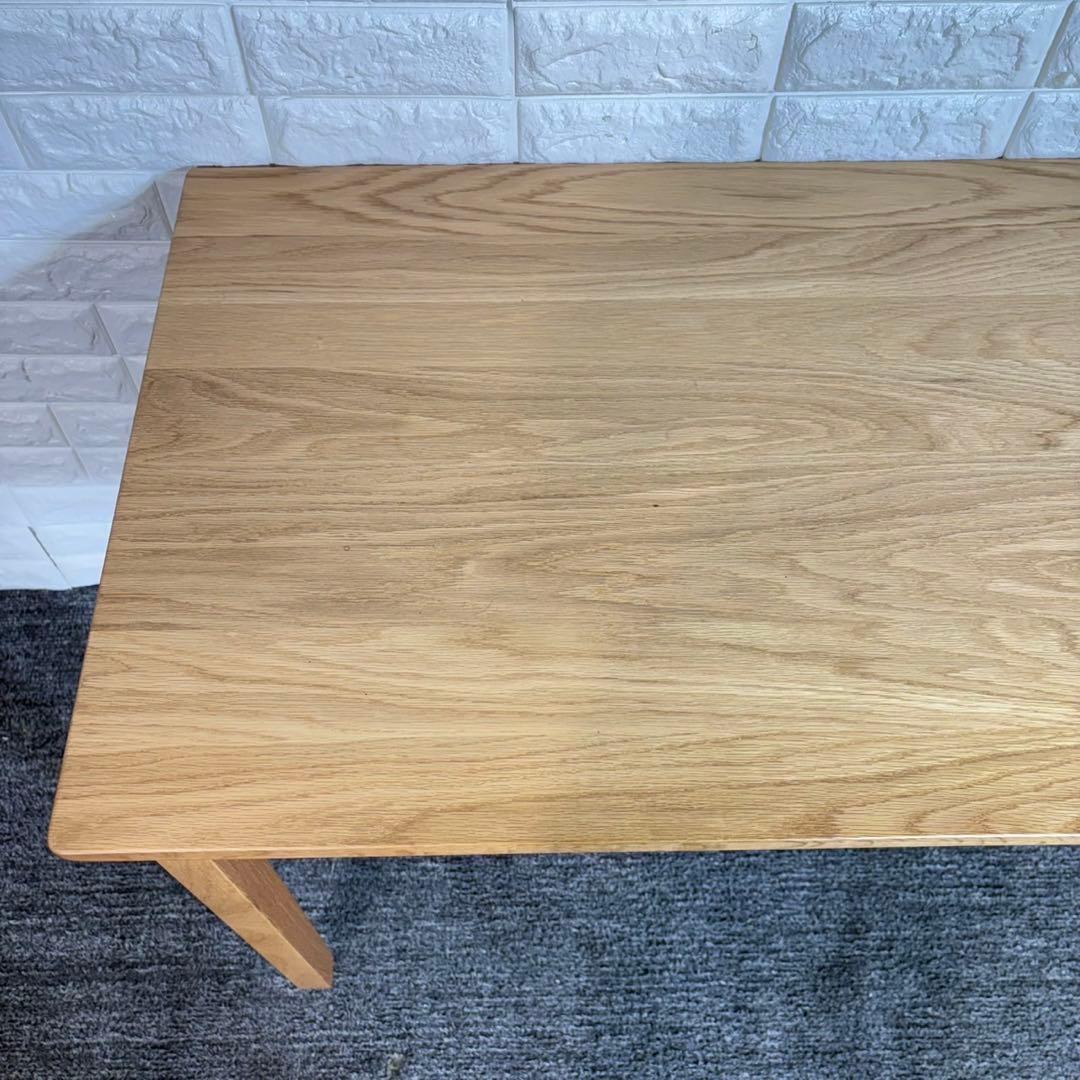 MUJI 無印良品 木製デスク オーク材 天然木 机 テーブル 家具 A034
