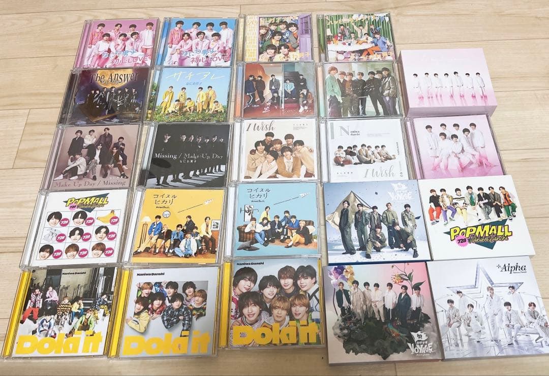 なにわ男子 CDまとめ売り(シングル,アルバム) タレントグッズ