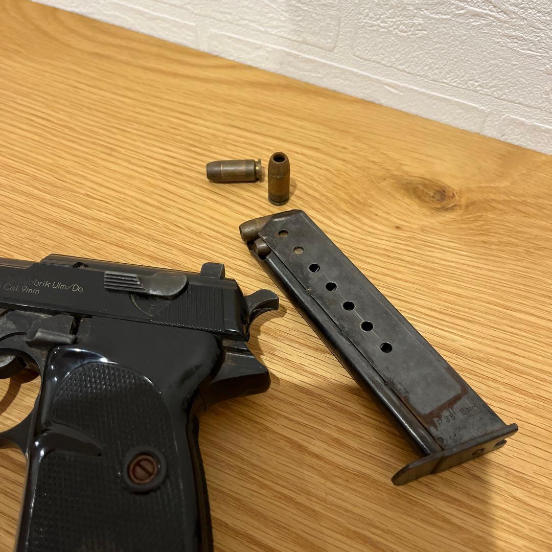 トイガン　マルシン　ワルサーP38 リボルバー　樹脂製