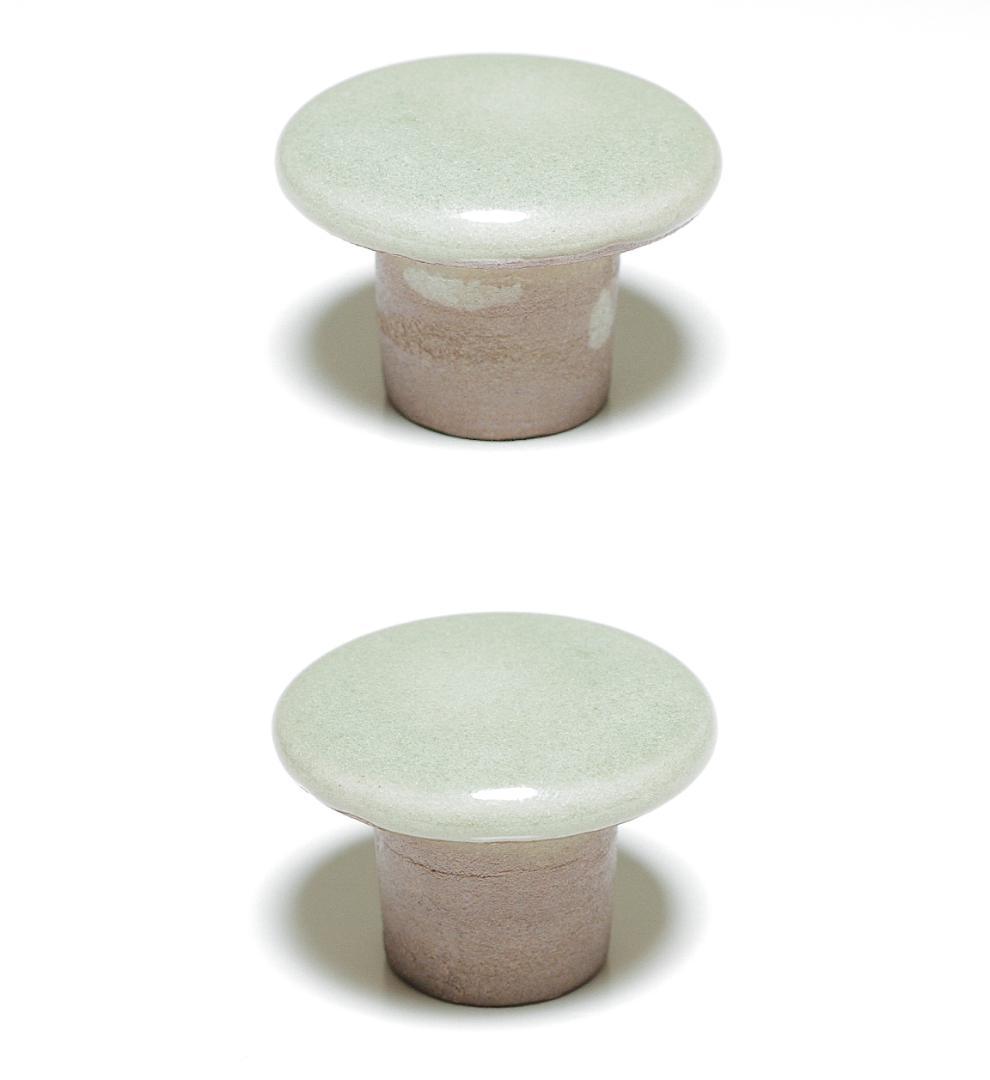 二代 真清水蔵六 造』青磁茶入 [三代 蔵六識]