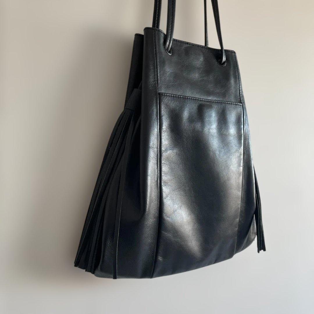 ear PAPILLONNER イア パピヨネ フリンジバッグ ショルダー 本革