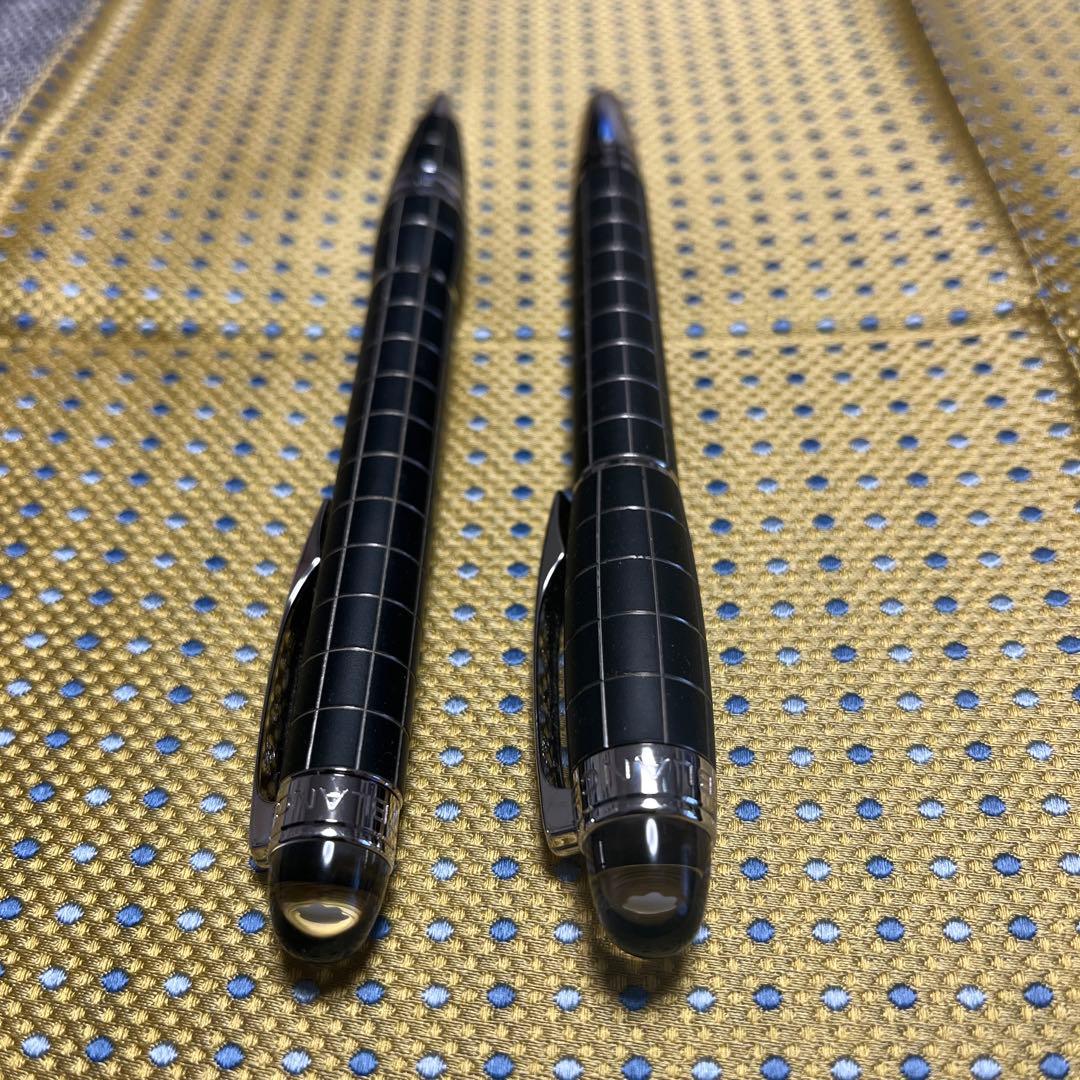 モンブラン スターウォーカー メタルラバーライン ボールペン ファイン