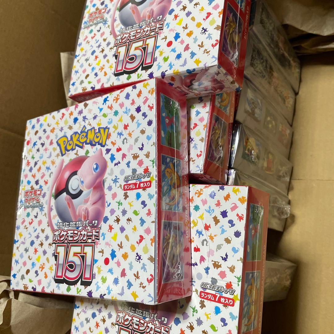 ポケモンカードボックスまとめ売り