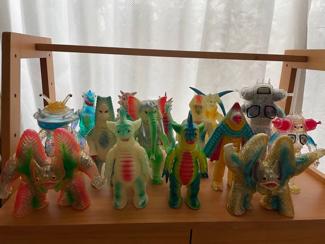 ブルマァク 特撮 ダークロン 蓄光 ソフビ