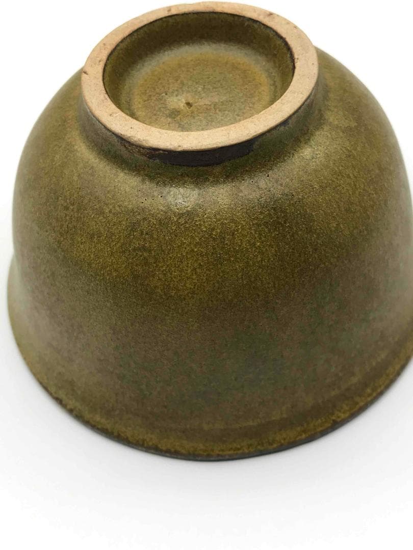 清時代 茶末釉茶碗 茶碗 湯呑 古染付 茶道具 旧家蔵出し(D-64)