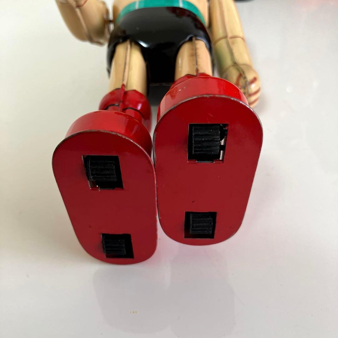 当時物 初期版 鉄腕アトム ブリキ玩具 ゼンマイ式 新品