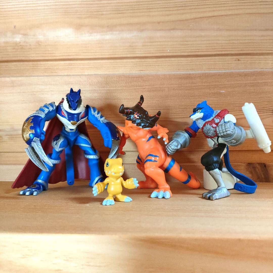 デジモンセイバーズ デジモン図鑑 フィギュア 4体セット - メルカリ