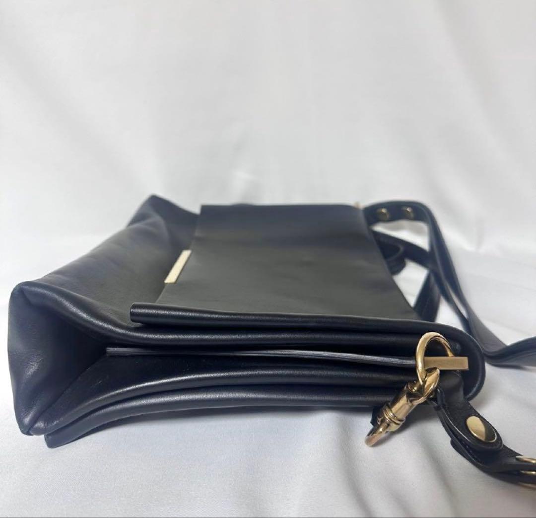 CELINE セリーヌ ブレード ショルダーバッグ ブラック ※注意点あり※