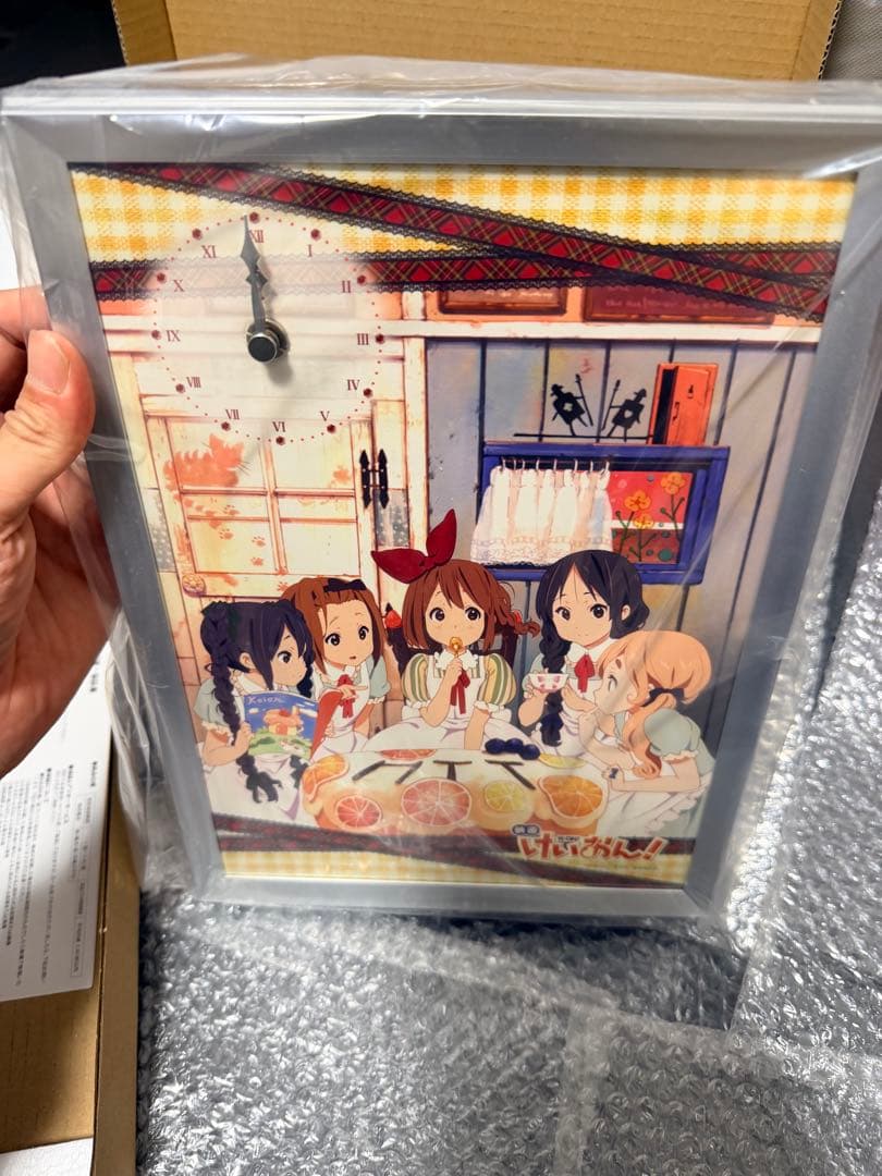 未開封 けいおん! BIG時計 映画 K-ON! 唯 澪 梓 律 袖