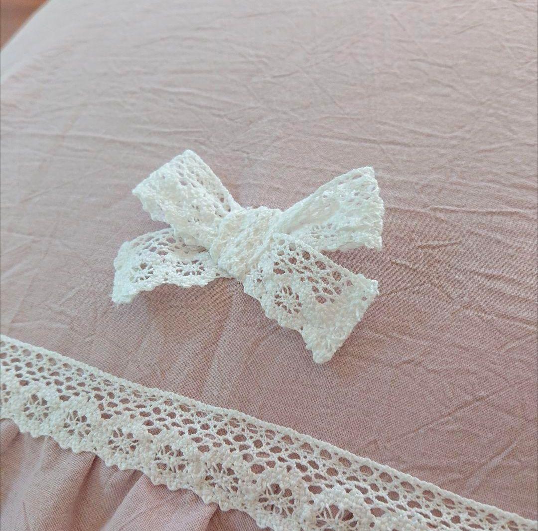 花子♡ダスティピンクコットン♪クッションカバー2枚&パソコンカバー1枚