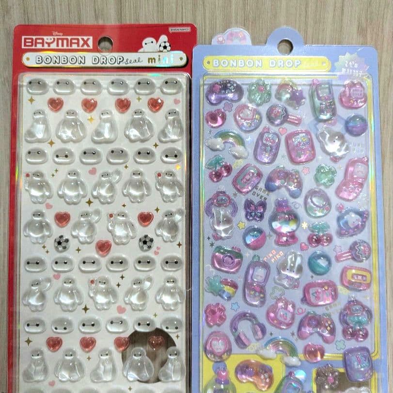 【国内正規品】ボンボンドロップシール サンリオ ディズニー 10枚 まとめ売り