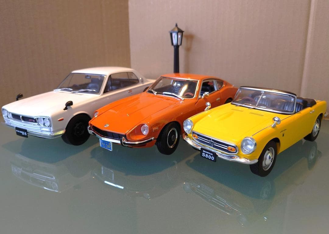 1/18 日産（ダットサン）フェアレディ240Z オレンジ 1971 マイスト製