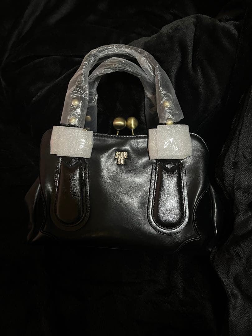 ANNA SUI ブラック ハンドバッグ ディディオン 2wayバッグ