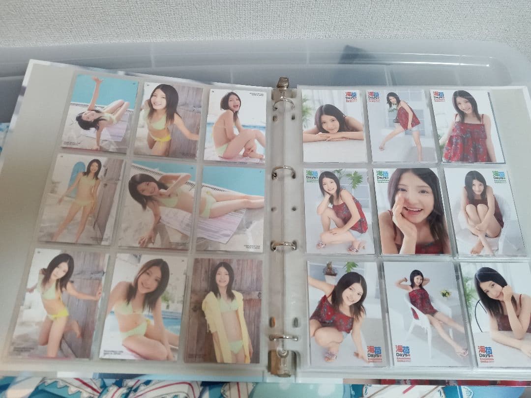 最終値下げ　川島海荷　カードコレクション　海荷Days　ファイル　サインカード